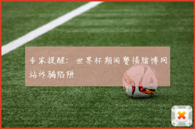 专家提醒:世界杯期间警惕赌博网站诈骗陷阱