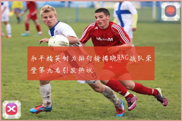 和平精英耐力排行榜揭晓RNG战队荣登第九名引发热议